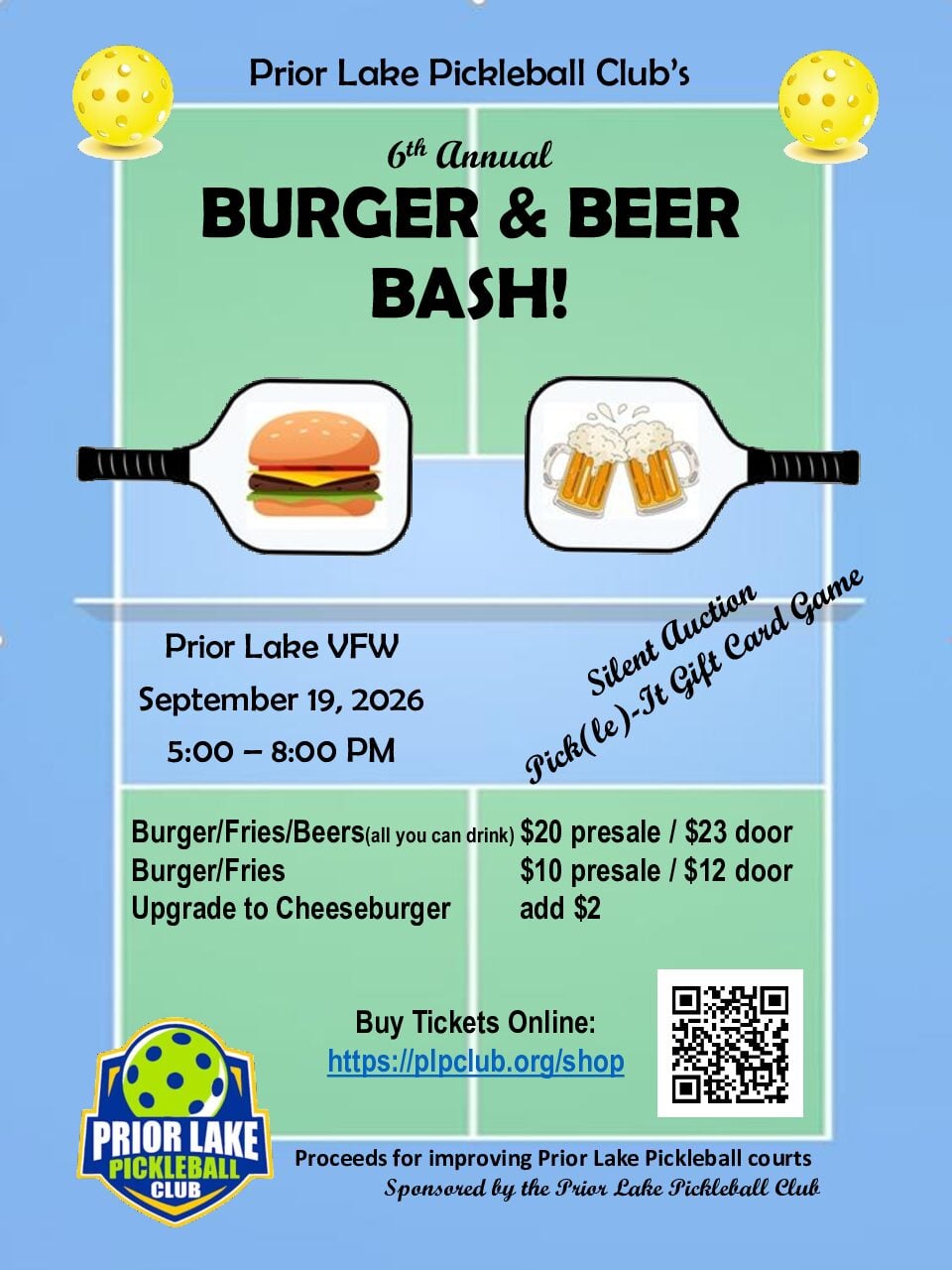 6th Annual Burger Bash Fundraiser (2026)